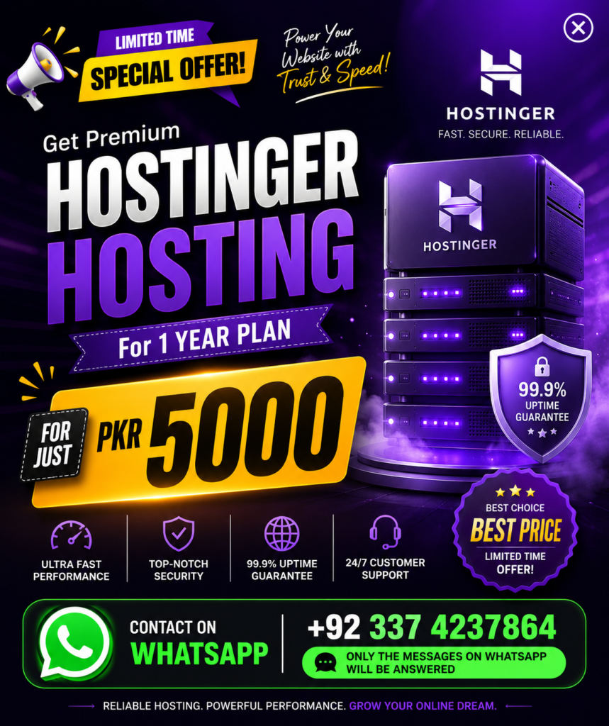 Get hosting now