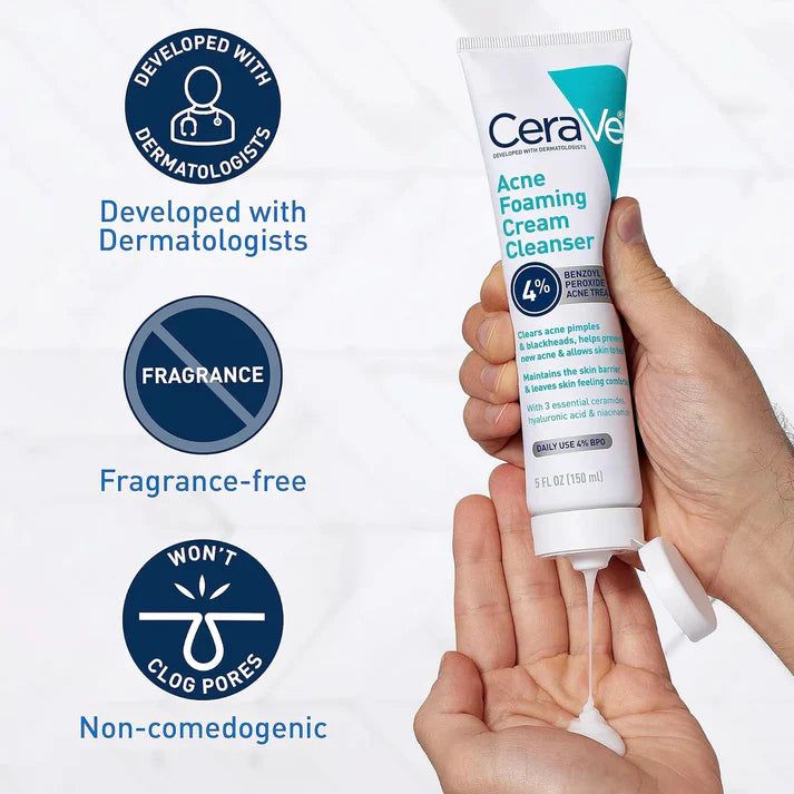 cerave complete skincare combo kit – sunscreen spf 50, acne cleanser, retinol serum & night cream cerave complete skincare combo kit – sunscreen spf 50, acne cleanser, retinol serum & night cream