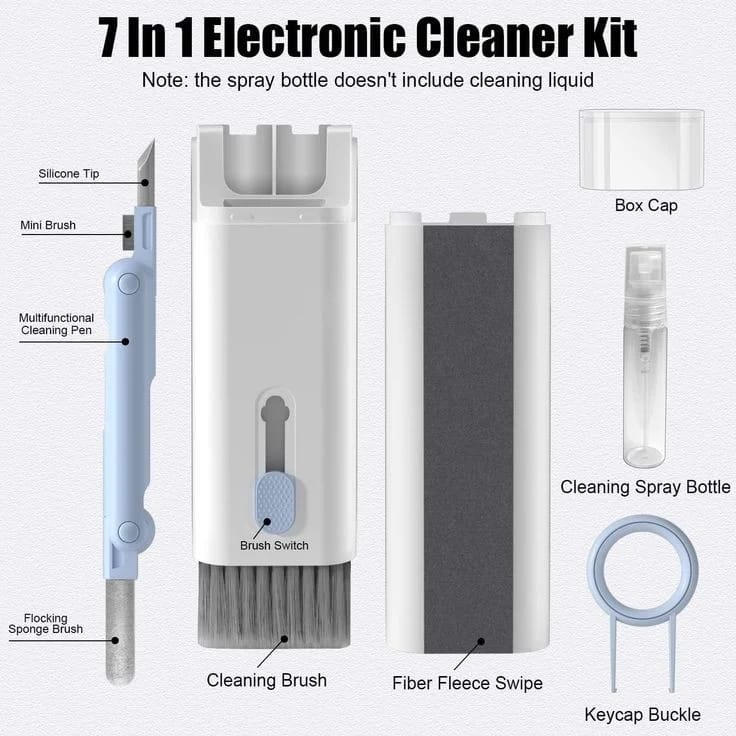 2026_02_24_d4267718da0464ec49219f025d2b2351 7 in 1 Computer Keyboard Cleaner Brush Kit – Multi-Function Earphone Cleaning Pen & Keycap Puller Tool Set - Image 5