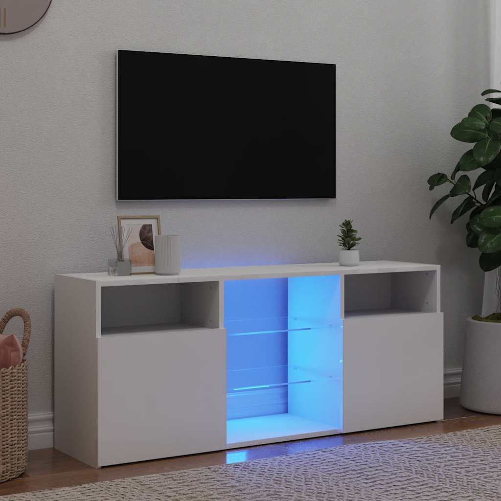 TV cabinet with LED lights 120x   TV cabinet with