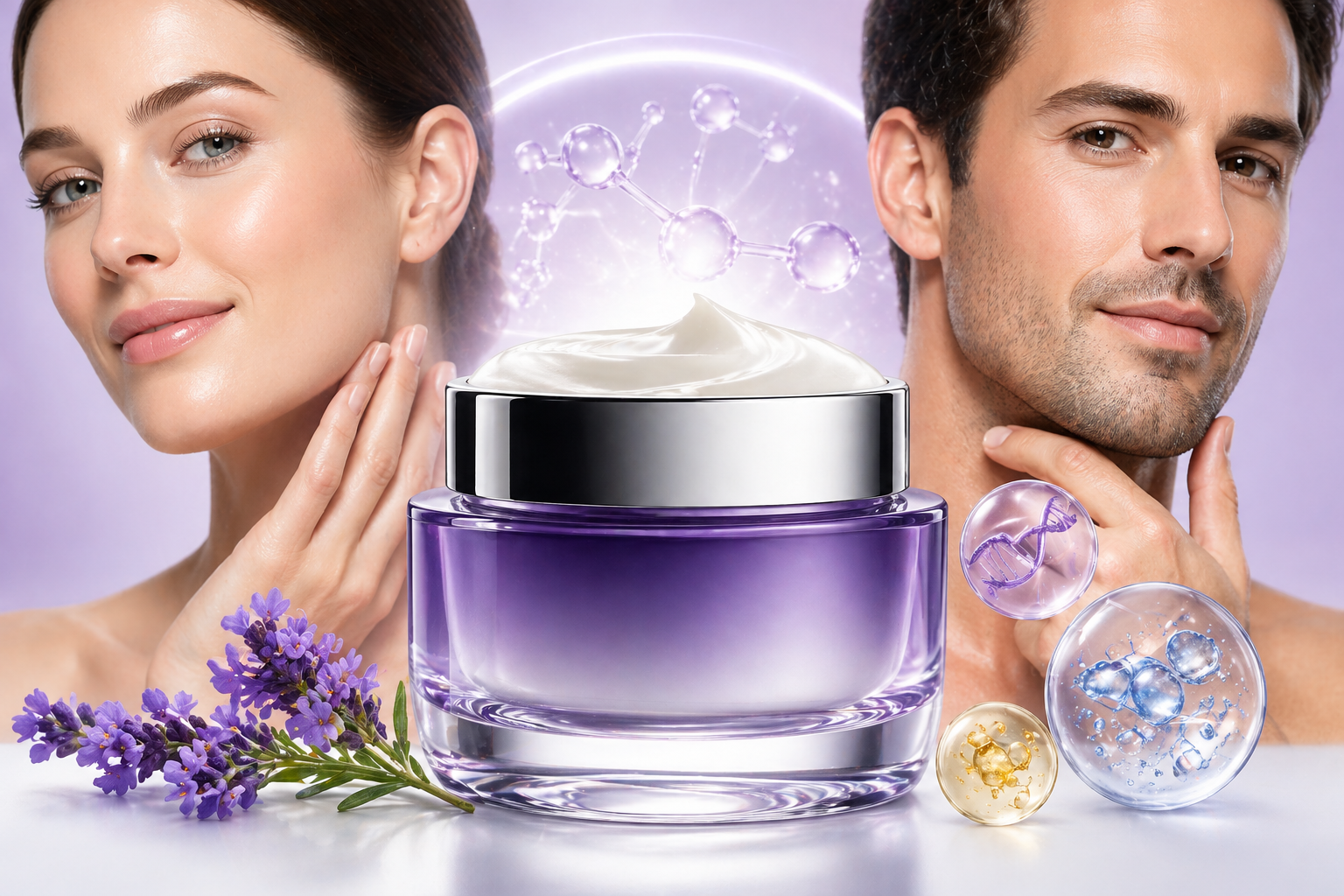 Cream for glowing cream