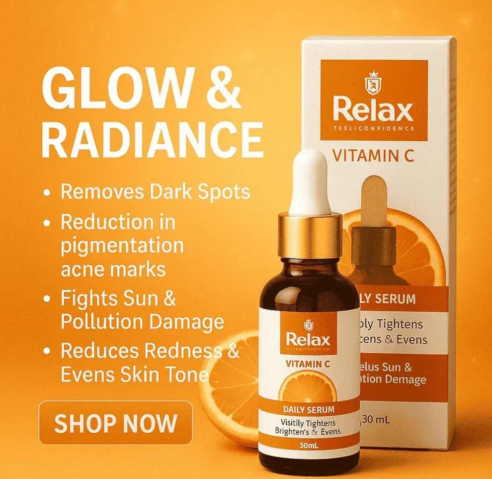 relax vitamin c serum 30ml skin brightening anti aging relax vitamin c serum 30ml skin brightening anti aging