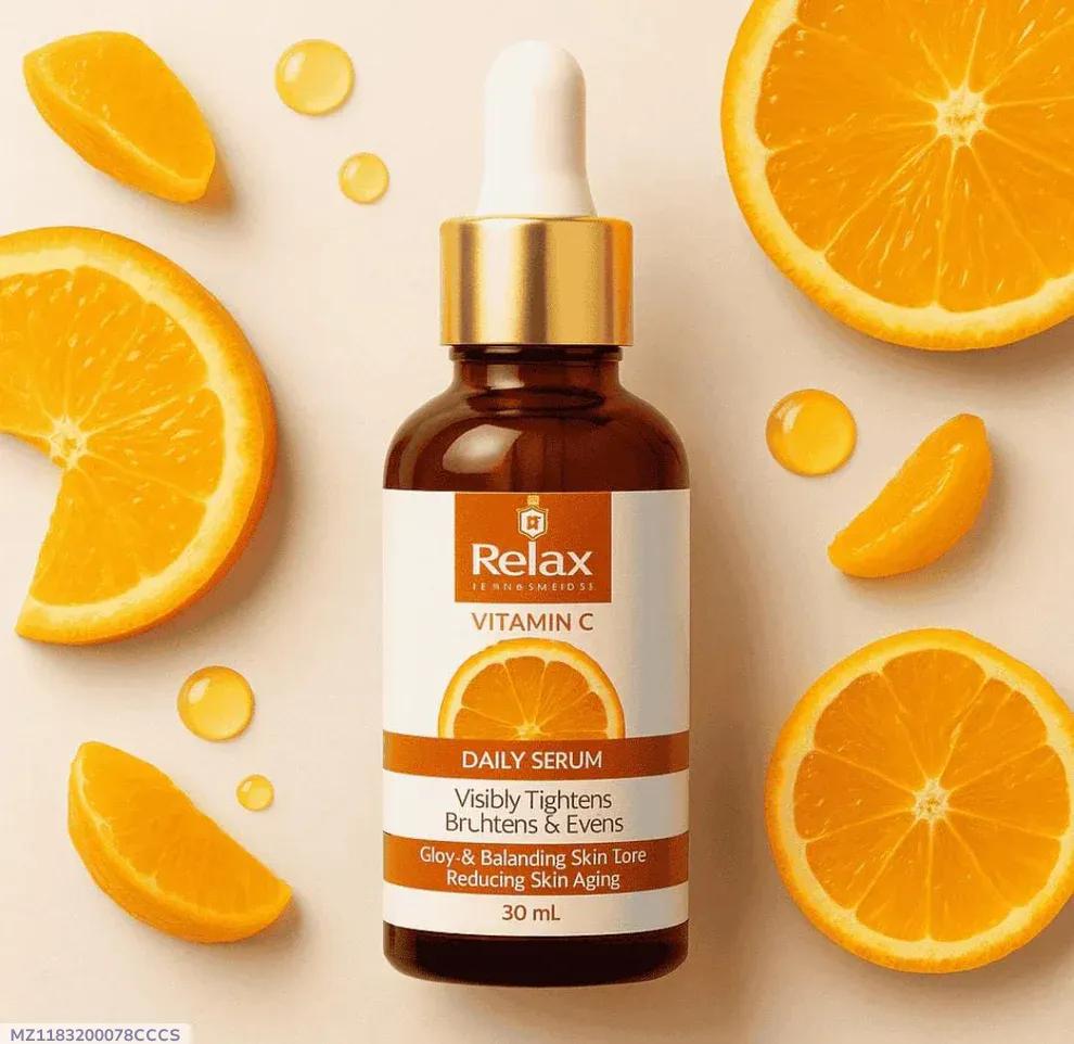 Relax Vitamin C Serum 30ml Skin Brightening Anti Aging