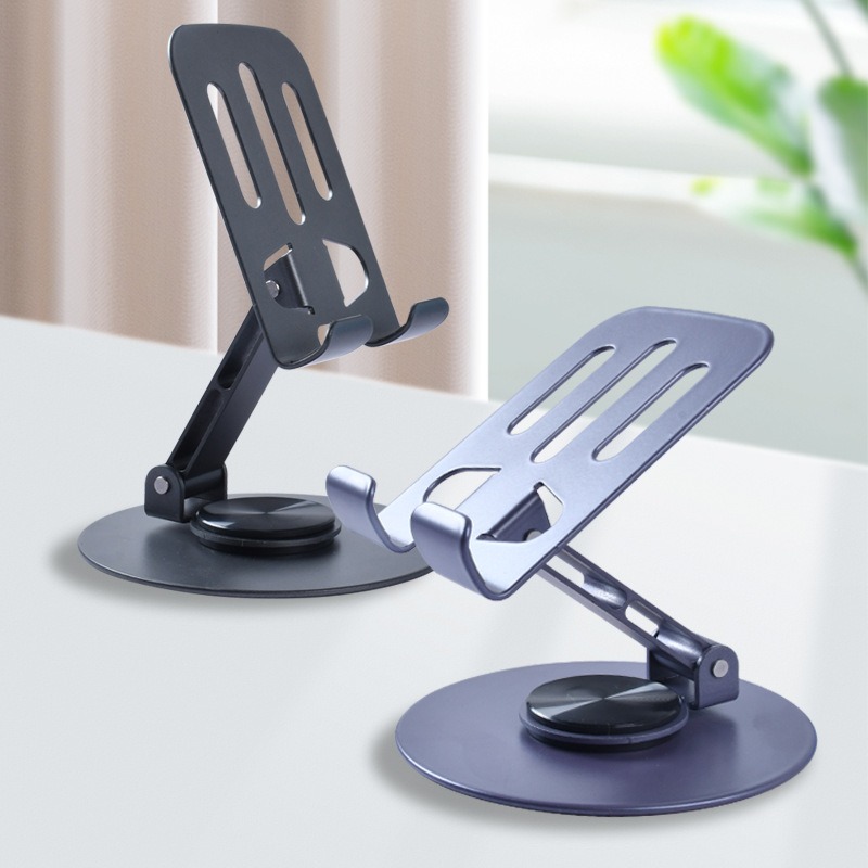 multi angle 360° rotating metal phone & tablet stand | foldable, universal & elegant multi angle 360° rotating metal phone & tablet stand | foldable, universal & elegant