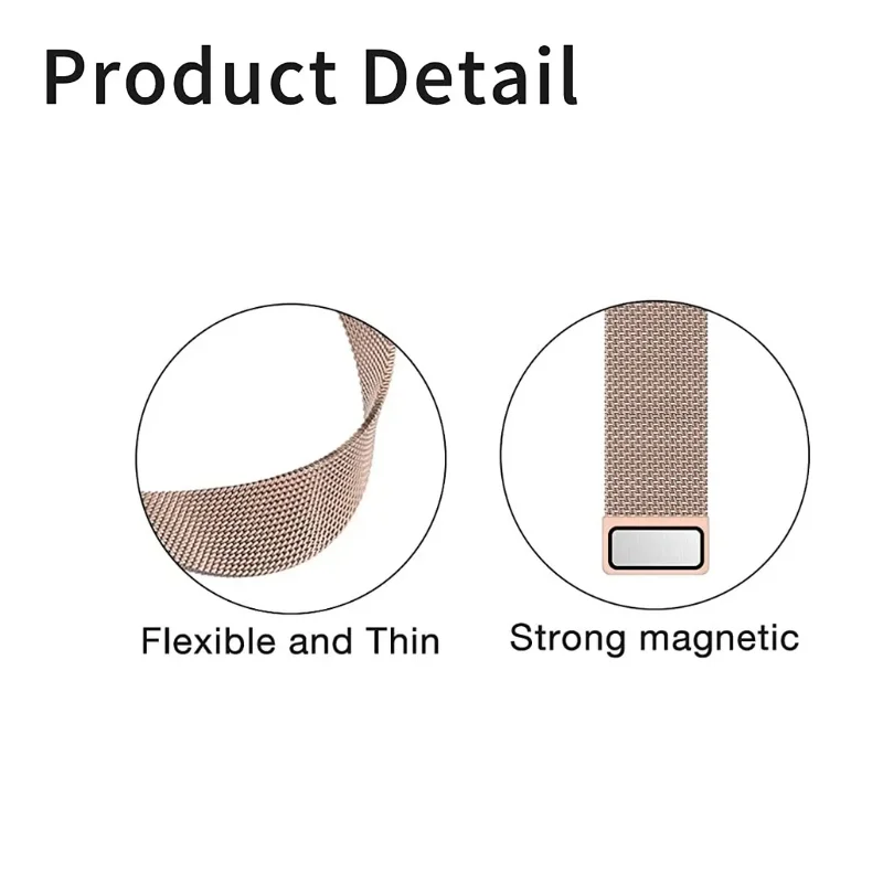 pale rose | apple watch milanese magnetic loop strap | stainless steel band | 42mm / 44mm / 45mm pale rose | apple watch milanese magnetic loop strap | stainless steel band | 42mm / 44mm / 45mm