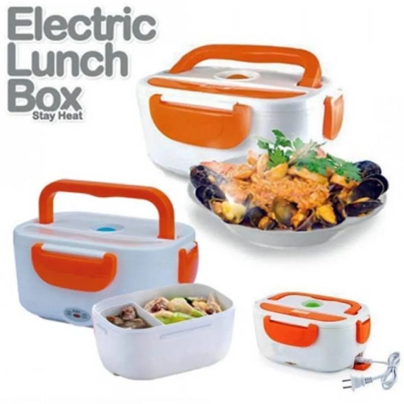 portable electric heating lunch box with leak proof design & soup tray portable electric heating lunch box with leak proof design & soup tray
