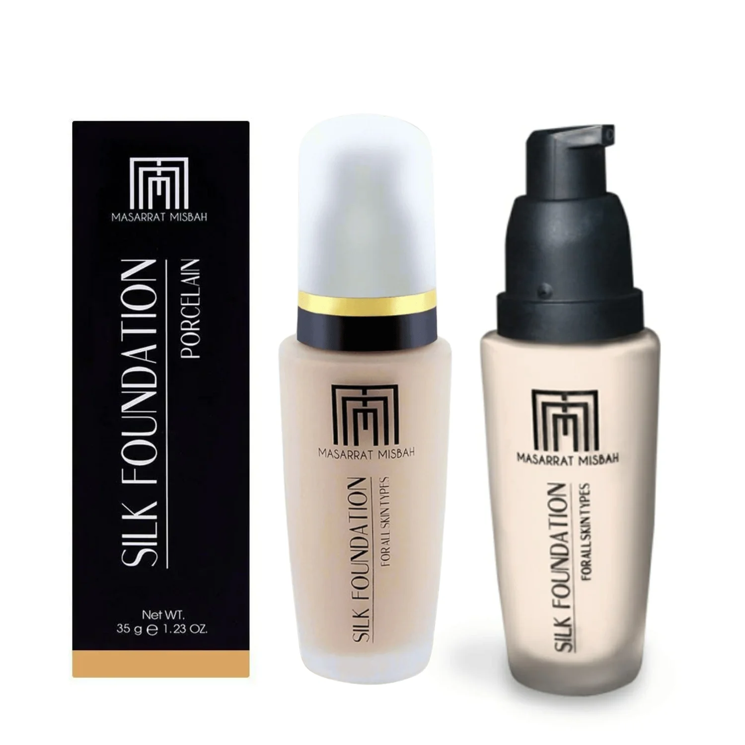 masarrat misbah silk foundation 35ml | oil control moisturizing soft matte long wear base masarrat misbah silk foundation 35ml | oil control moisturizing soft matte long wear base