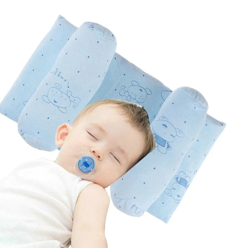soft breathable baby pillow | newborn head shaping cushion for flat head prevention soft breathable baby pillow | newborn head shaping cushion for flat head prevention