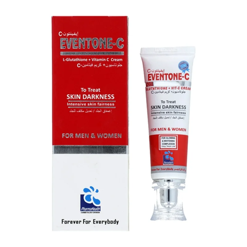 eventone c skin brightening cream with l glutathione & vitamin c for radiant, even toned skin eventone c skin brightening cream with l glutathione & vitamin c for radiant, even toned skin