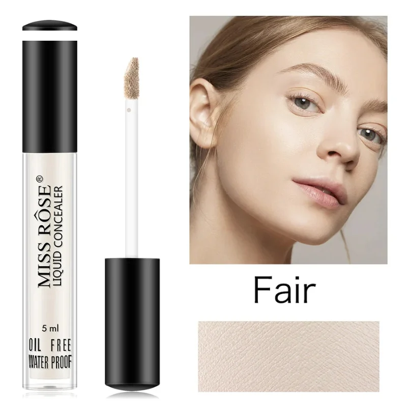 miss rose liquid concealer | fair | waterproof high coverage formula (5ml) miss rose liquid concealer | fair | waterproof high coverage formula (5ml)
