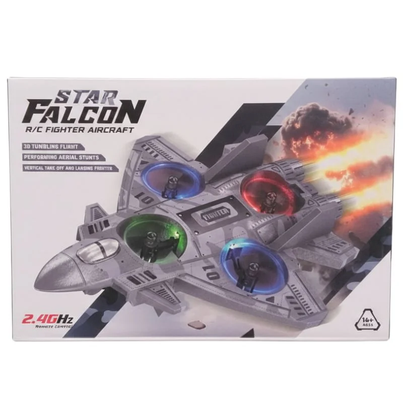 premium rc fighter jet plane 2.4 | remote control foam airplane toy with lights & 3d stunt glider premium rc fighter jet plane 2.4 | remote control foam airplane toy with lights & 3d stunt glider