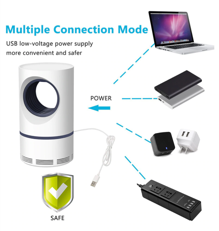 portable usb mosquito killer lamp | safe, silent & chemical free insect trap for home & travel portable usb mosquito killer lamp | safe, silent & chemical free insect trap for home & travel