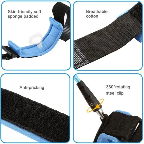 anti lost wrist link for kids | child safety harness strap for travel, parks & crowded areas anti lost wrist link for kids | child safety harness strap for travel, parks & crowded areas