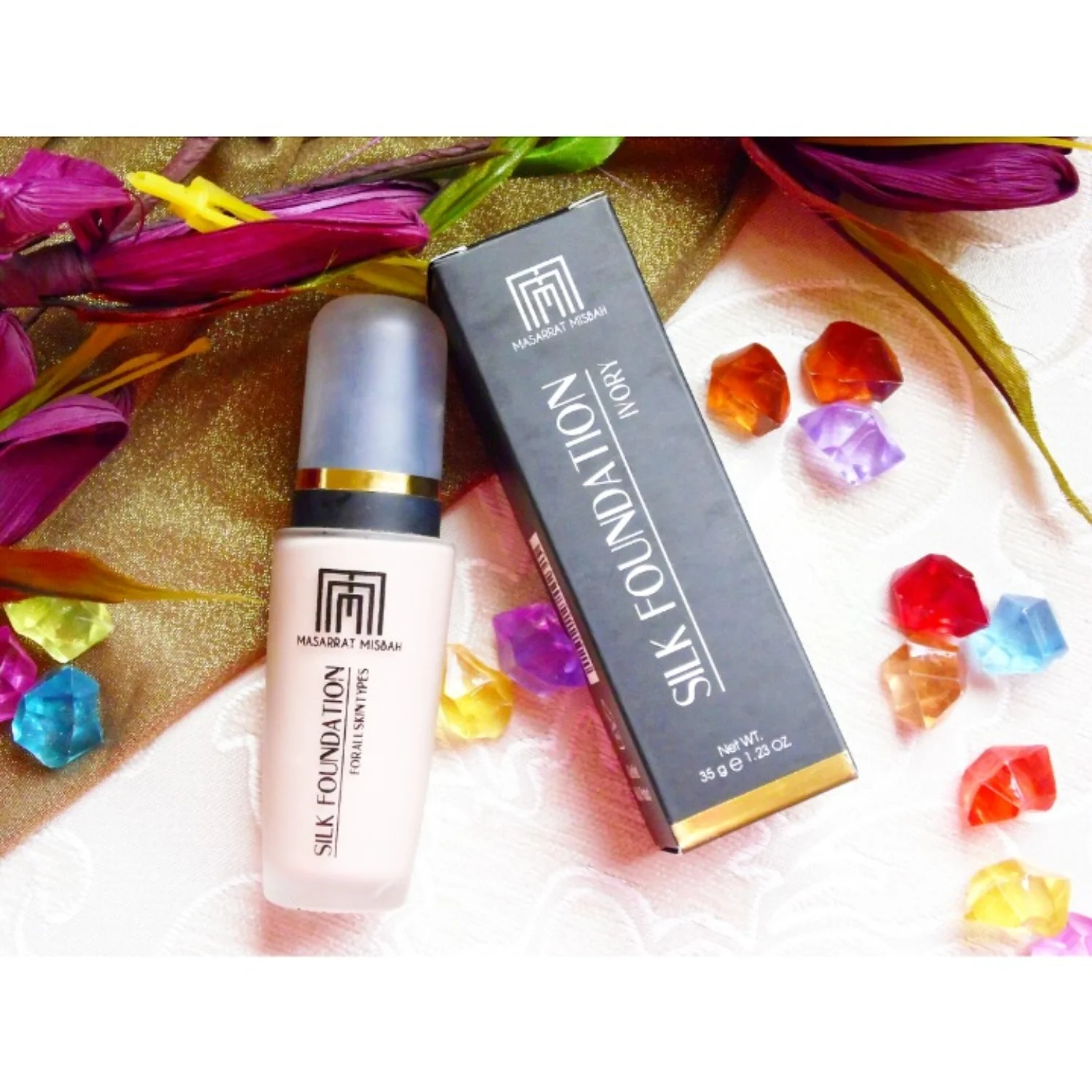 masarrat misbah silk foundation 35ml | oil control moisturizing soft matte long wear base masarrat misbah silk foundation 35ml | oil control moisturizing soft matte long wear base