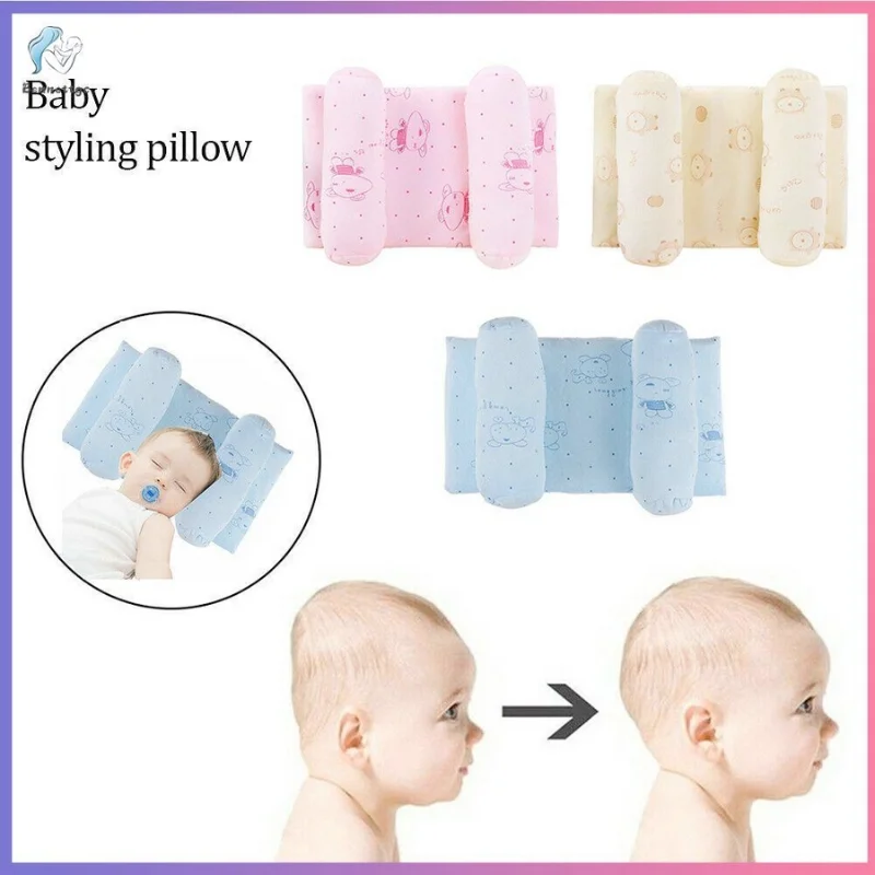 soft breathable baby pillow | newborn head shaping cushion for flat head prevention soft breathable baby pillow | newborn head shaping cushion for flat head prevention