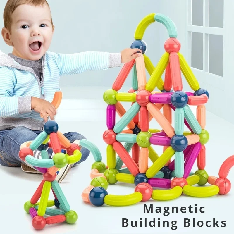 25 pcs magnetic building blocks set | stem educational rods & balls toy for kids 25 pcs magnetic building blocks set | stem educational rods & balls toy for kids