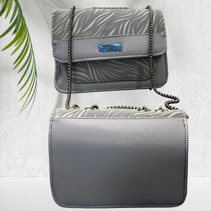 luxury women’s shoulder bag in grey faux leather for casual, work, and formal use luxury women’s shoulder bag in grey faux leather for casual, work, and formal use