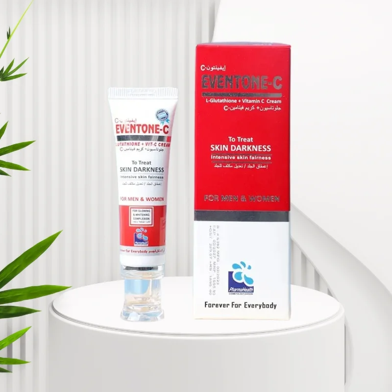 eventone c skin brightening cream with l glutathione & vitamin c for radiant, even toned skin eventone c skin brightening cream with l glutathione & vitamin c for radiant, even toned skin