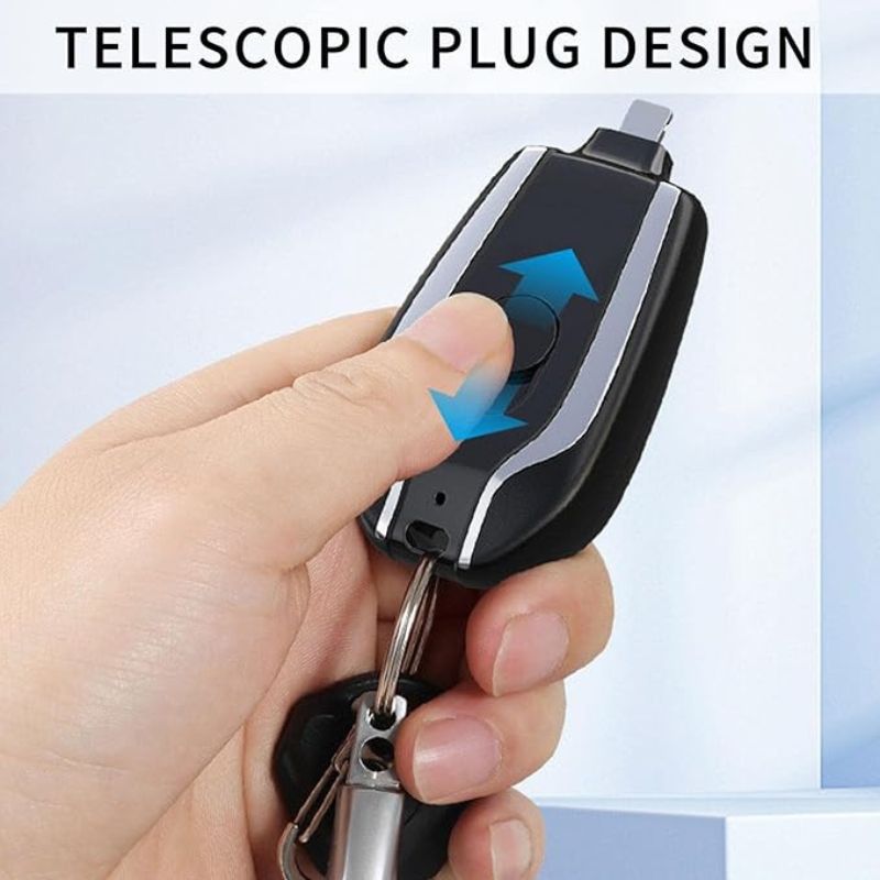 mini keychain power bank | ultra compact 1500mah | emergency charger for phones & gadgets mini keychain power bank | ultra compact 1500mah | emergency charger for phones & gadgets