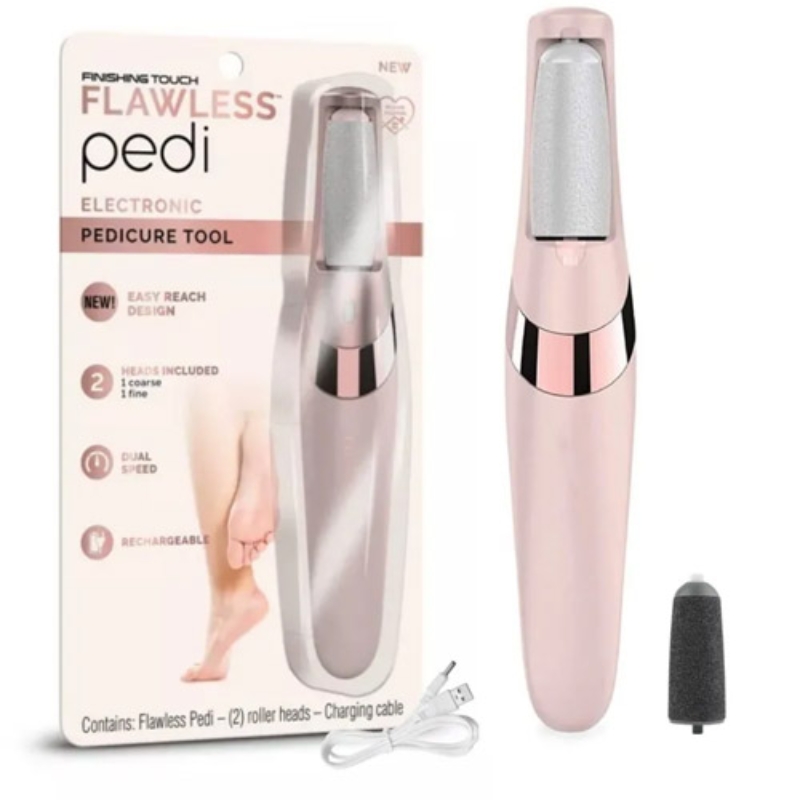 flawless pedicure callus remover tool | rechargeable cordless foot care kit for smooth heels flawless pedicure callus remover tool | rechargeable cordless foot care kit for smooth heels