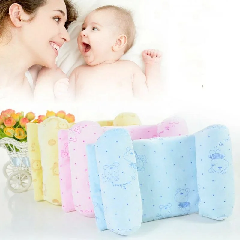 soft breathable baby pillow | newborn head shaping cushion for flat head prevention soft breathable baby pillow | newborn head shaping cushion for flat head prevention