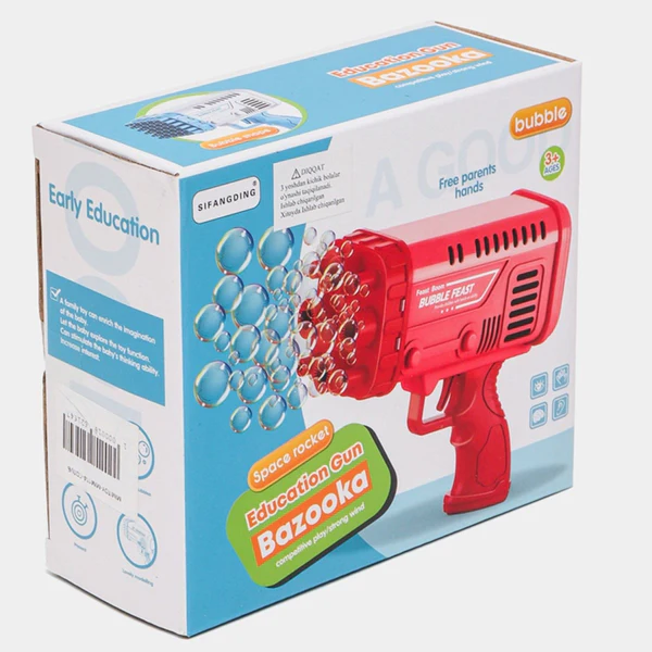 bazooka bubble water gun | rechargeable bubble blaster toy for kids | outdoor fun bazooka bubble water gun | rechargeable bubble blaster toy for kids | outdoor fun