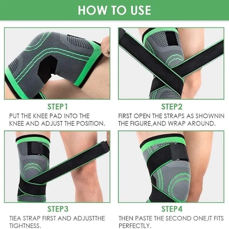 adjustable 3d knee support band with patella gel pad & anti slip grip adjustable 3d knee support band with patella gel pad & anti slip grip