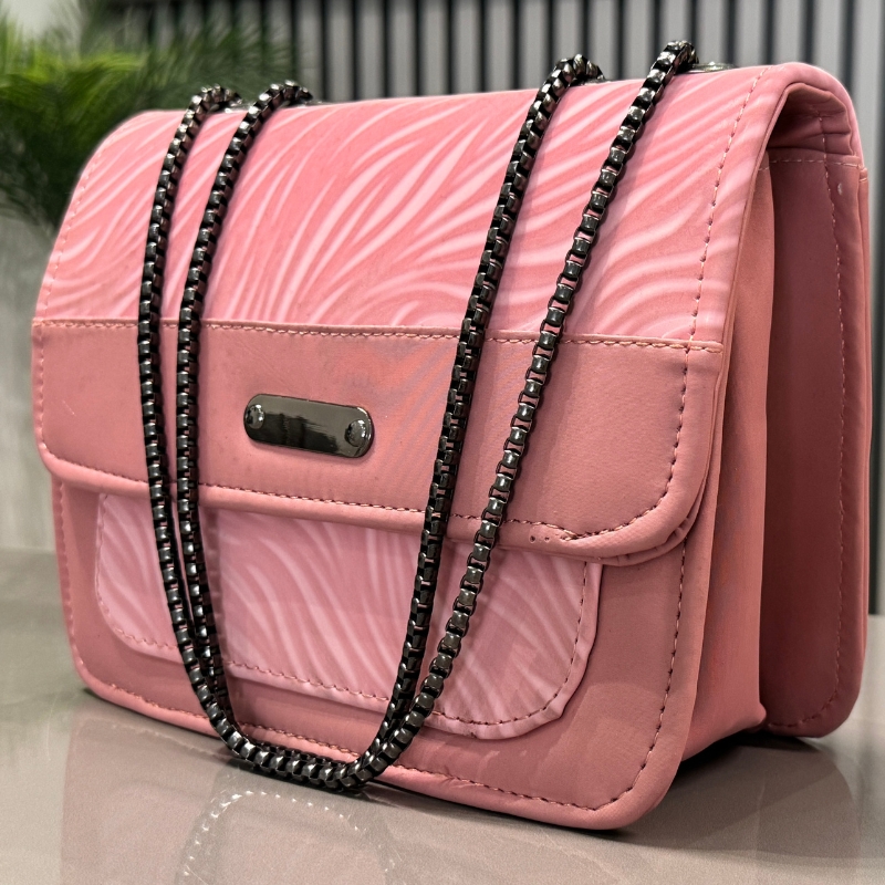 luxury women’s shoulder bag in pink faux leather for casual, work, and formal use luxury women’s shoulder bag in pink faux leather for casual, work, and formal use