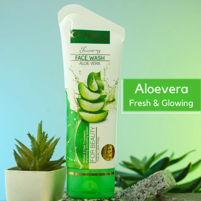 face wash | chando naturals aloe vera beauty face wash 100ml gentle hydrating cleanser for sensitive skin face wash | chando naturals aloe vera beauty face wash 100ml gentle hydrating cleanser for sensitive skin