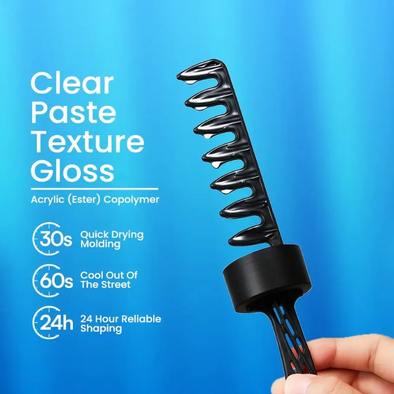 ecrin cool styling hair gel 280ml with active collagen strong hold & cool fresh effect ecrin cool styling hair gel 280ml with active collagen strong hold & cool fresh effect