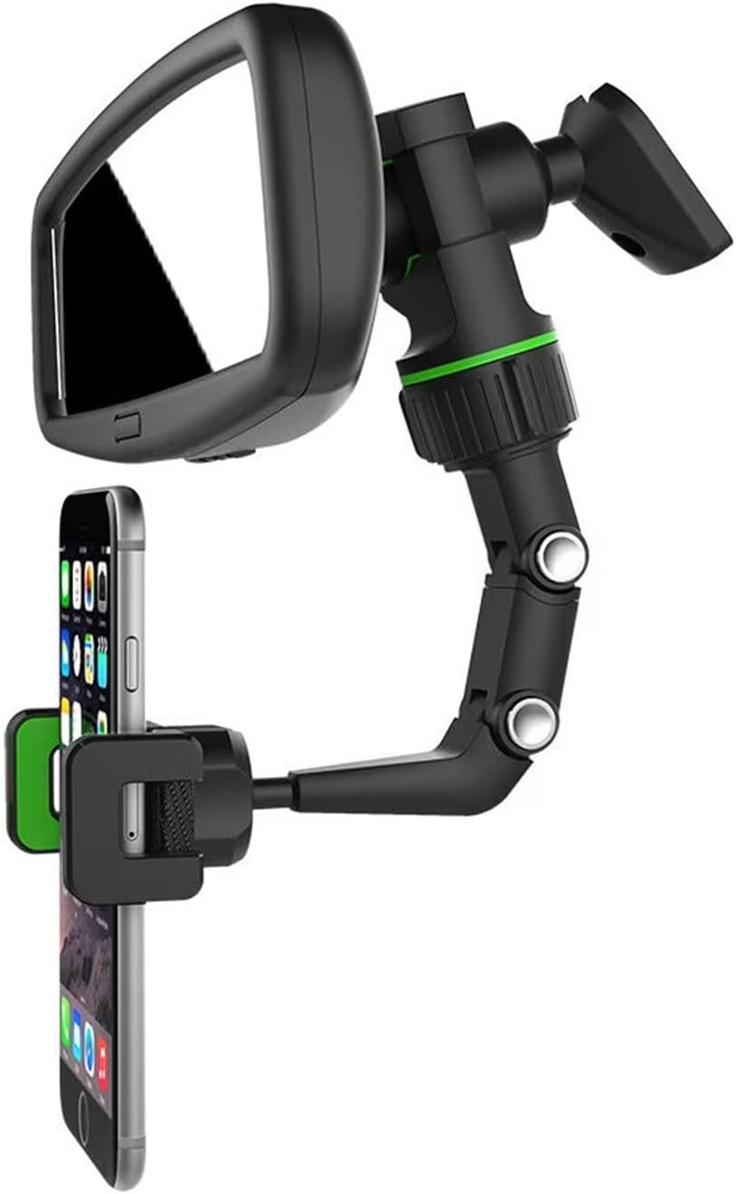 universal car rearview mirror phone holder | hands free adjustable mount for smartphones & gps universal car rearview mirror phone holder | hands free adjustable mount for smartphones & gps