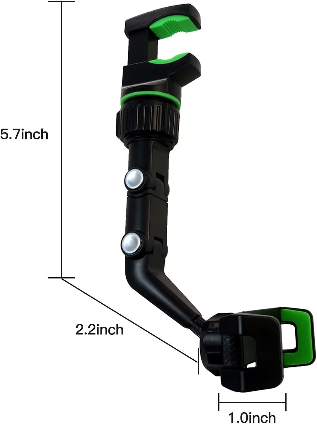 universal car rearview mirror phone holder | hands free adjustable mount for smartphones & gps universal car rearview mirror phone holder | hands free adjustable mount for smartphones & gps