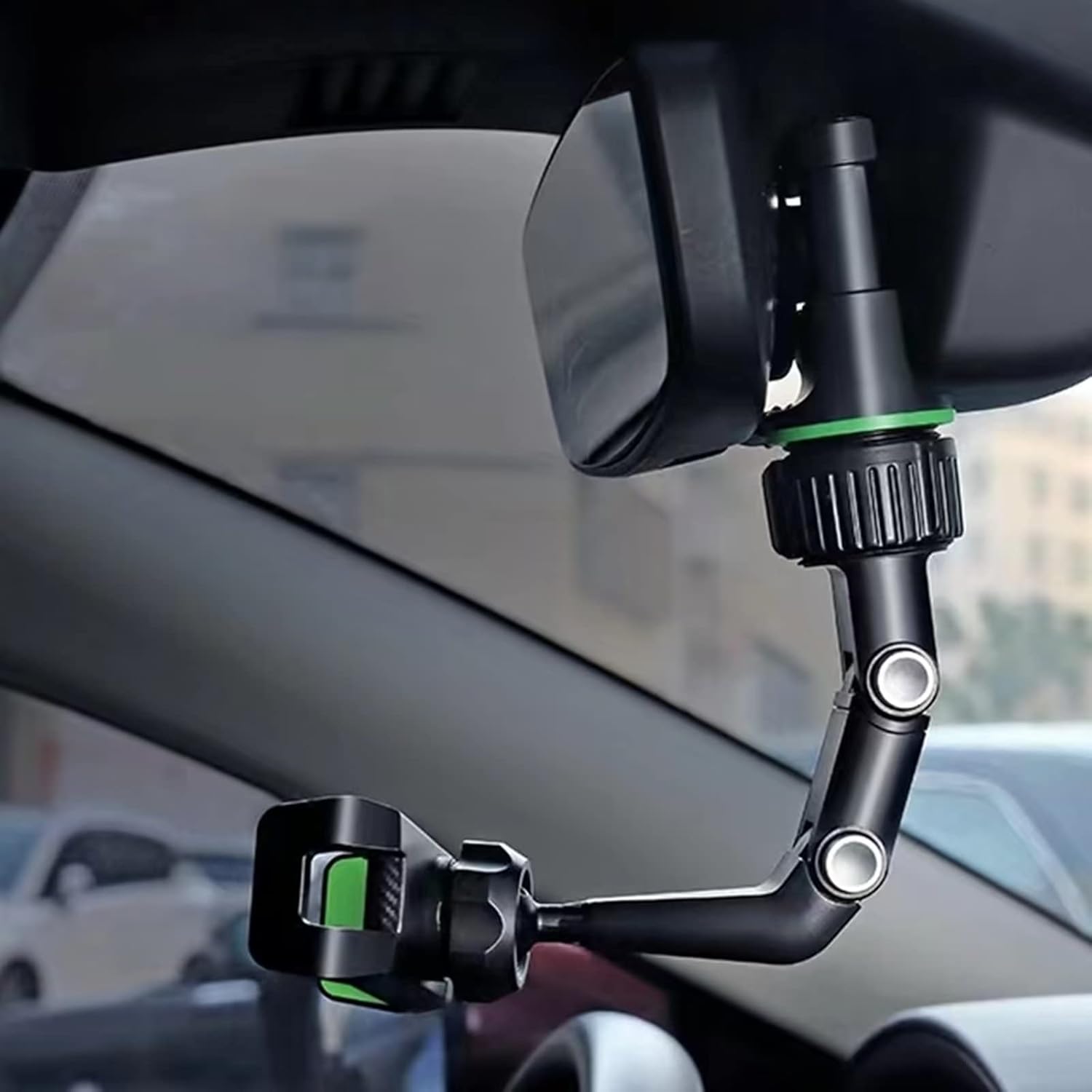 universal car rearview mirror phone holder | hands free adjustable mount for smartphones & gps universal car rearview mirror phone holder | hands free adjustable mount for smartphones & gps