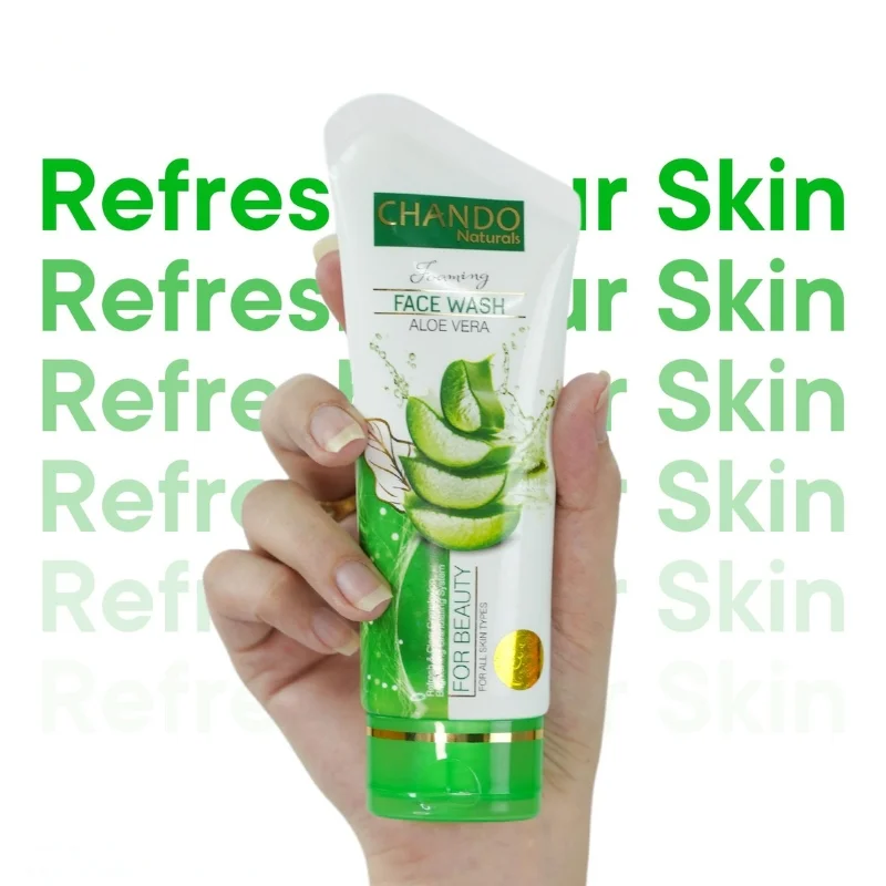 face wash | chando naturals aloe vera beauty face wash 100ml gentle hydrating cleanser for sensitive skin face wash | chando naturals aloe vera beauty face wash 100ml gentle hydrating cleanser for sensitive skin