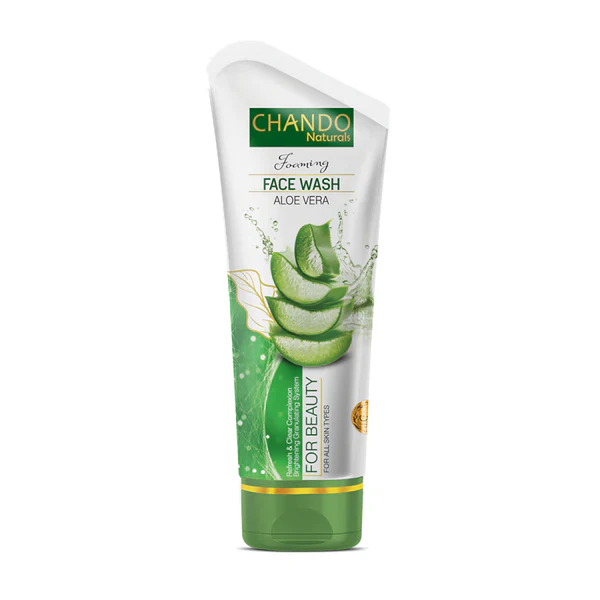 face wash | chando naturals aloe vera beauty face wash 100ml gentle hydrating cleanser for sensitive skin face wash | chando naturals aloe vera beauty face wash 100ml gentle hydrating cleanser for sensitive skin