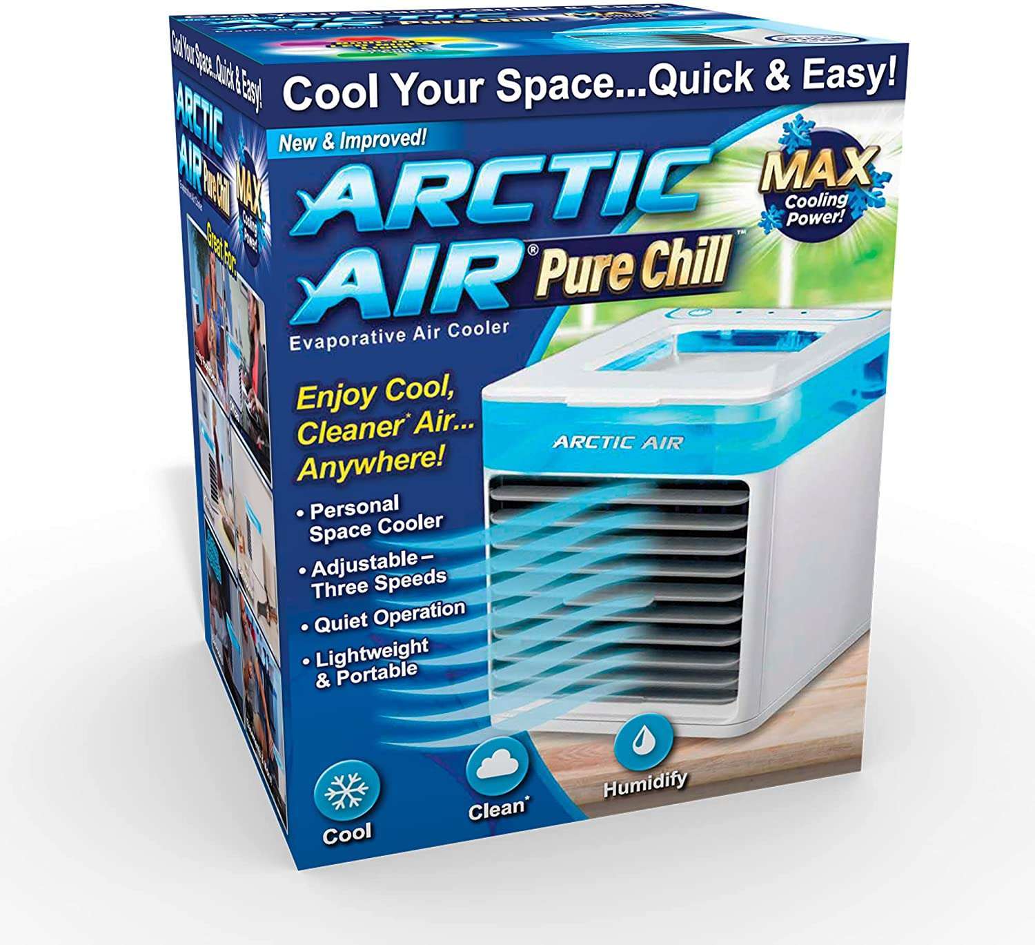 arctic air ultra 3 in 1 mini usb portable air cooler | personal evaporative ac with led night light for home office travel arctic air ultra 3 in 1 mini usb portable air cooler | personal evaporative ac with led night light for home office travel