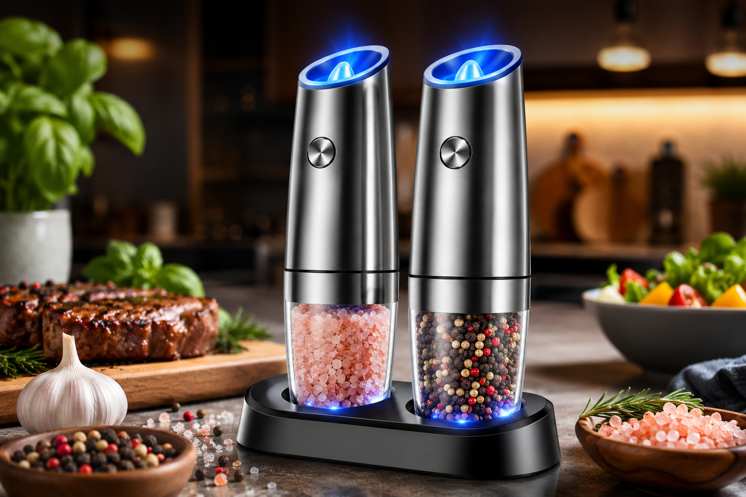 Salt and pepper grinder