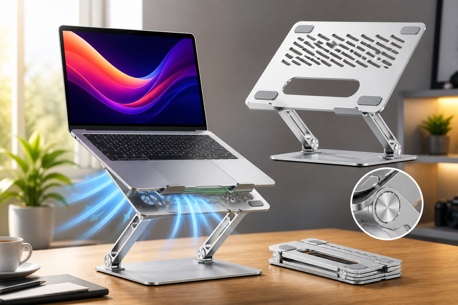 Blogs Aluminum stand for laptop