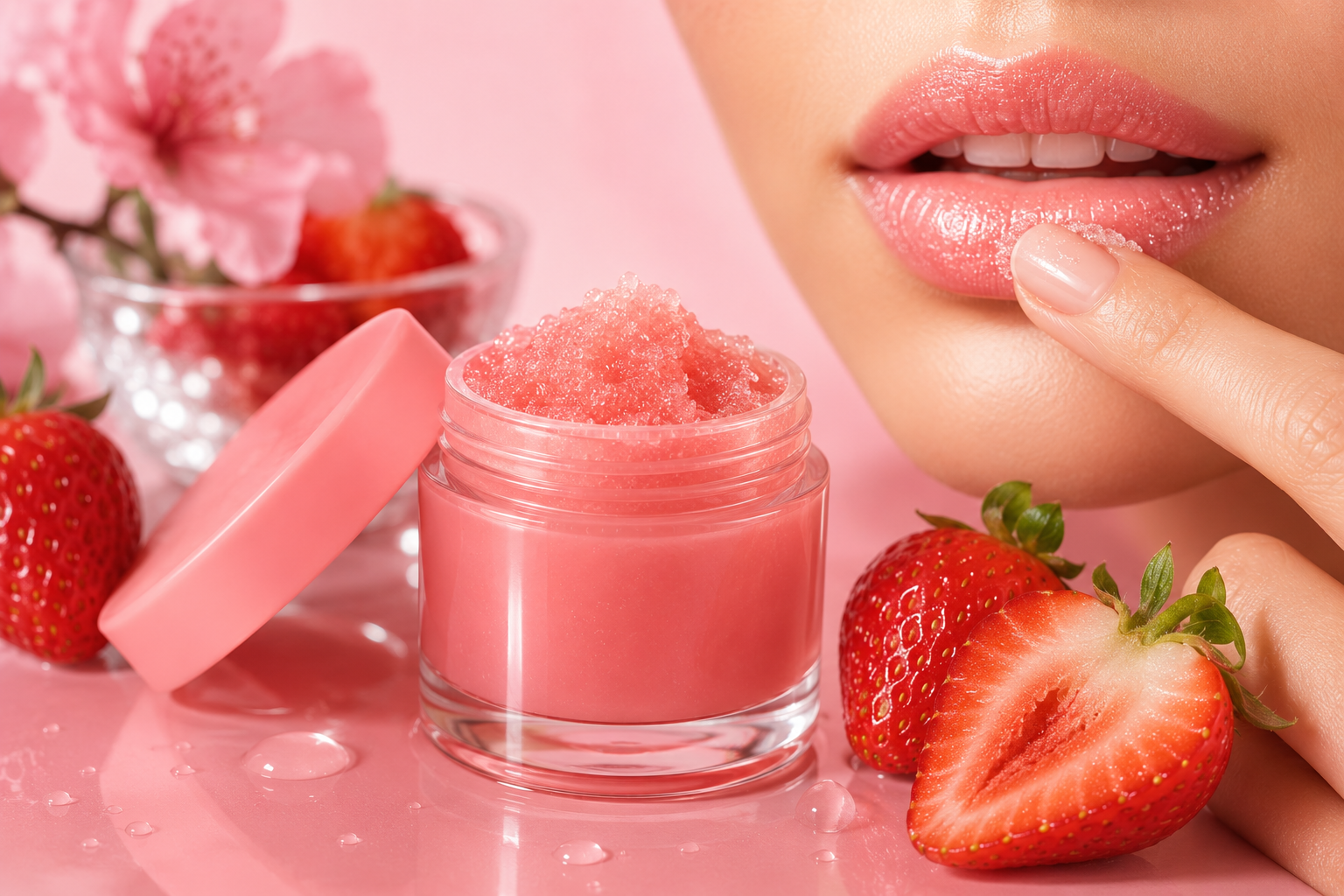 A balm for smoothing lips