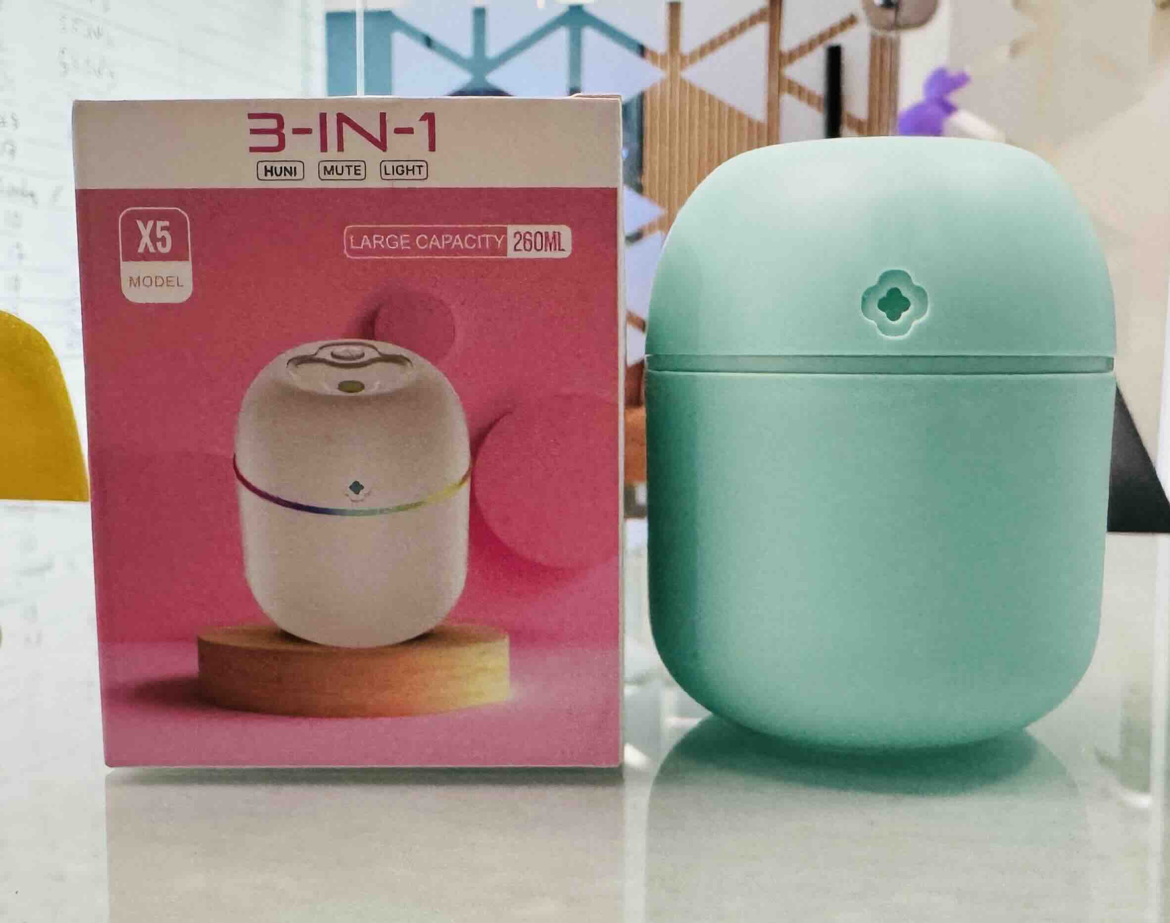 usb portable 3 in 1 air humidifier | mute, colorful led light & aromatherapy | for home, office & car usb portable 3 in 1 air humidifier | mute, colorful led light & aromatherapy | for home, office & car