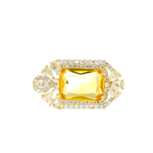 snowflake crystal brooch for women elegant party wear