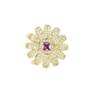 snowflake crystal brooch for women elegant party wear