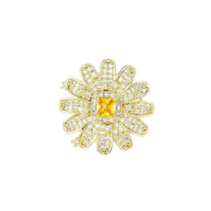 snowflake crystal brooch for women elegant party wear