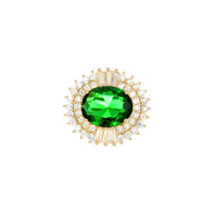 snowflake crystal brooch for women elegant party wear