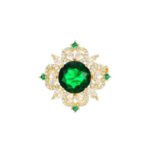 snowflake crystal brooch for women elegant party wear