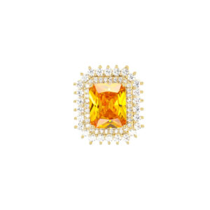 snowflake crystal brooch for women elegant party wear
