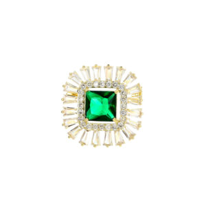 snowflake crystal brooch for women elegant party wear