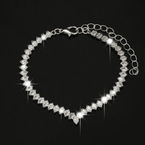 premium rhinestone 3 piece jewelry set for pakistani women