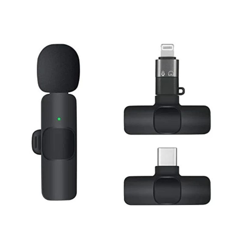 k9 wireless lavalier microphone | plug & play type c & ios mic with noise reduction k9 wireless lavalier microphone | plug & play type c & ios mic with noise reduction