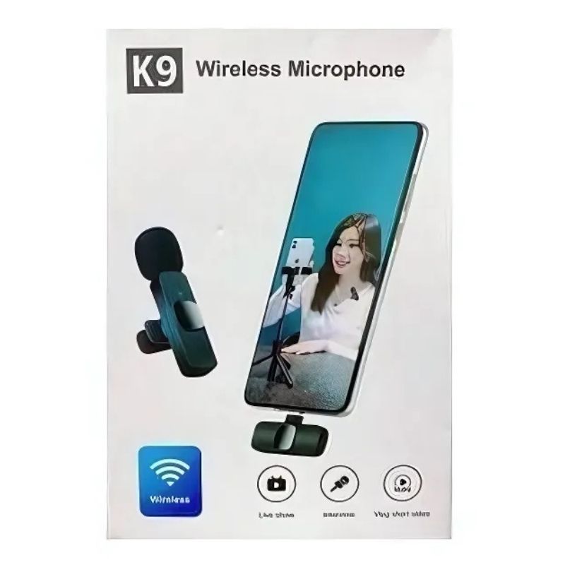 k9 wireless lavalier microphone | plug & play type c & ios mic with noise reduction k9 wireless lavalier microphone | plug & play type c & ios mic with noise reduction